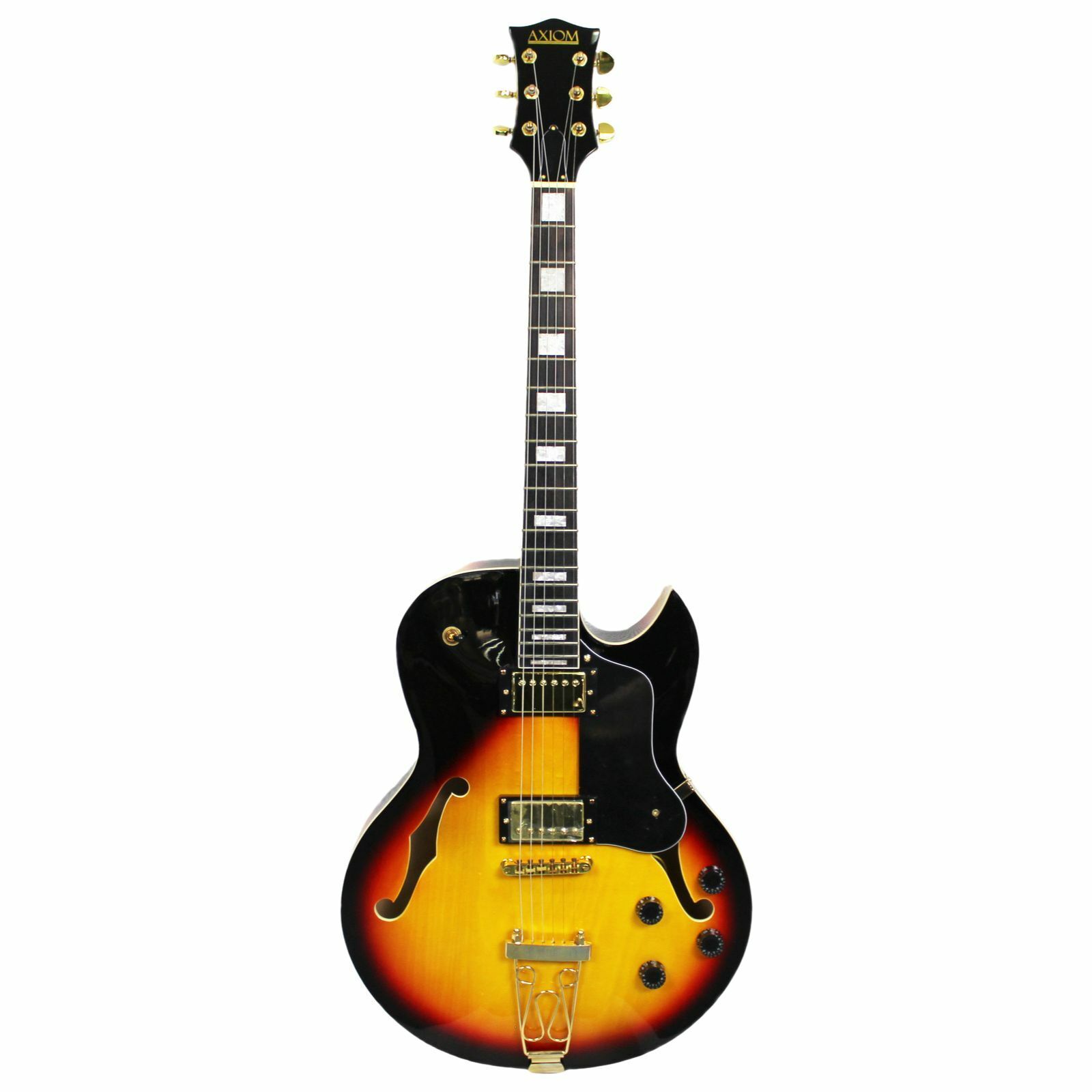 Columbia Sunburst – Vintage Hollow Body Guitar