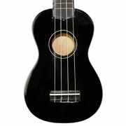 Spectrum Soprano Ukulele - Black with Carry Bag