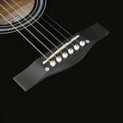 Folkmaster Acoustic Guitar – Gloss Black