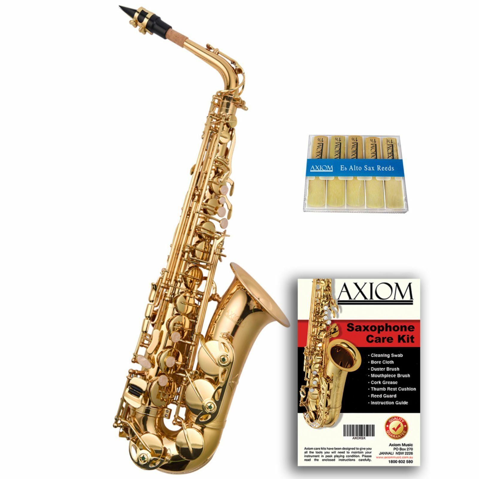 Prelude Alto Saxophone Complete Beginner Outfit