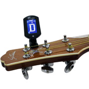 Electronic Digital Clip On Tuner for Guitar, Bass, Ukulele and Violin