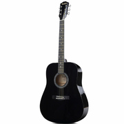 Axiom Folkmaster Acoustic Guitar – Black Left Handed